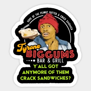 CAPPELLE BIGGUMS BAR & GRILL Sticker